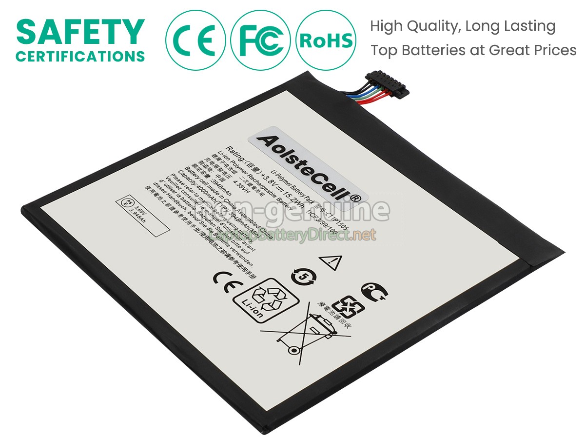 replacement Asus ZENPad 8 Z380C battery