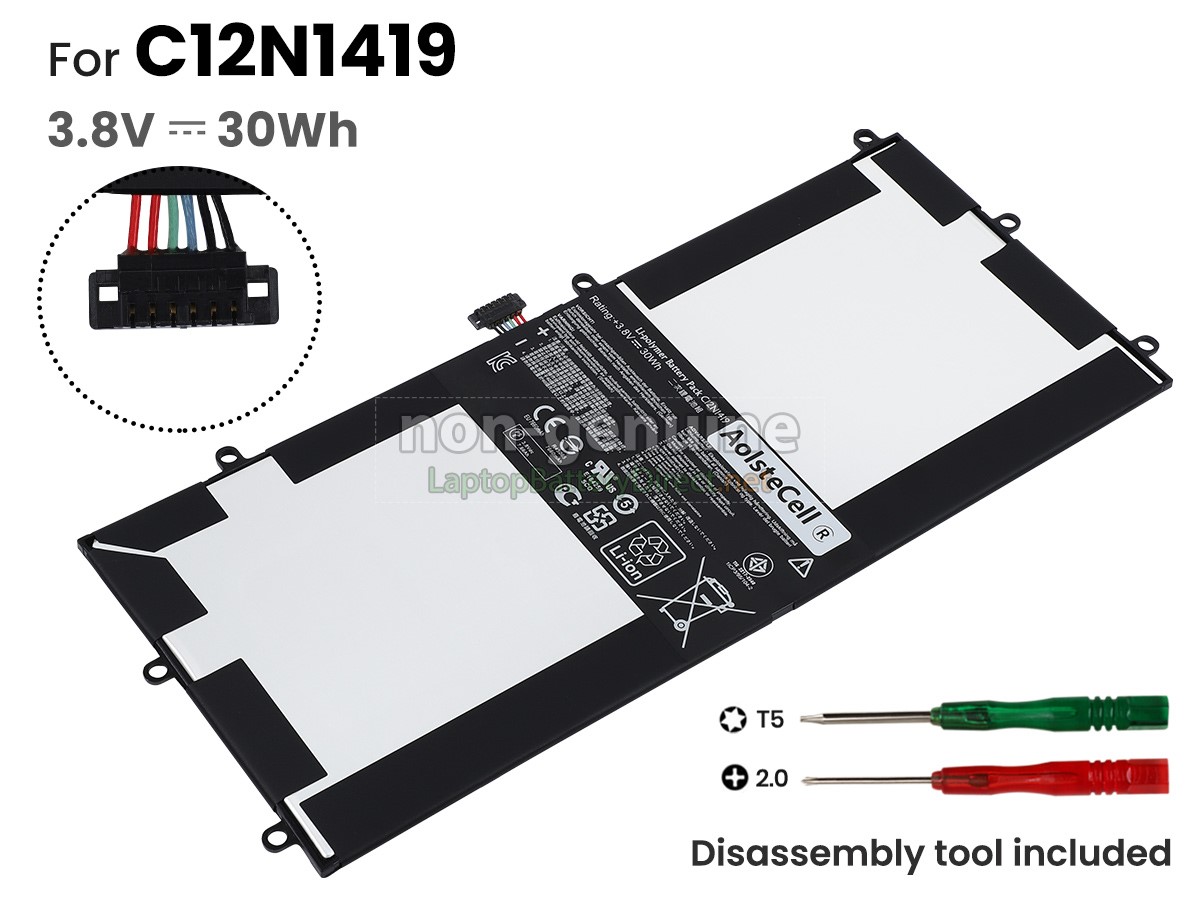 replacement Asus Transformer Book T100CHI-FG007B battery