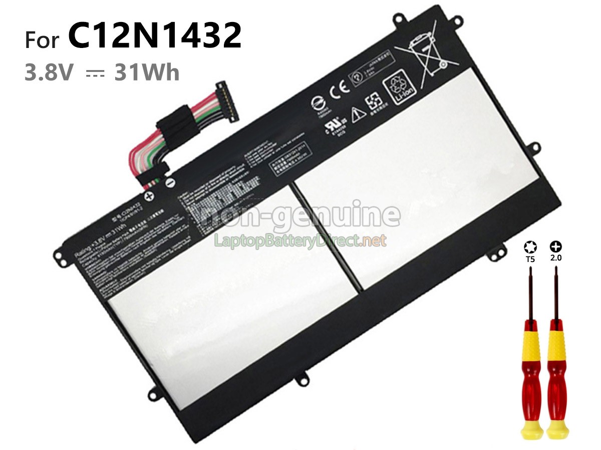 replacement Asus C12N1432 battery