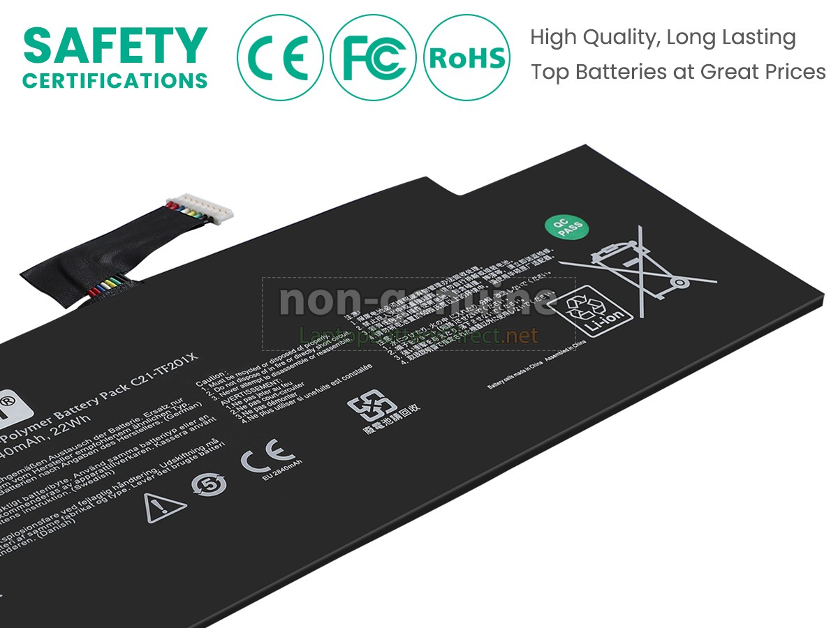 replacement Asus C21-TF201X battery