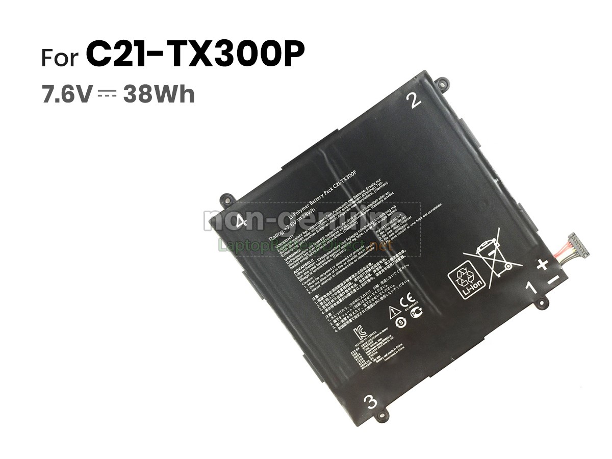 replacement Asus Transformer Book TX300D battery