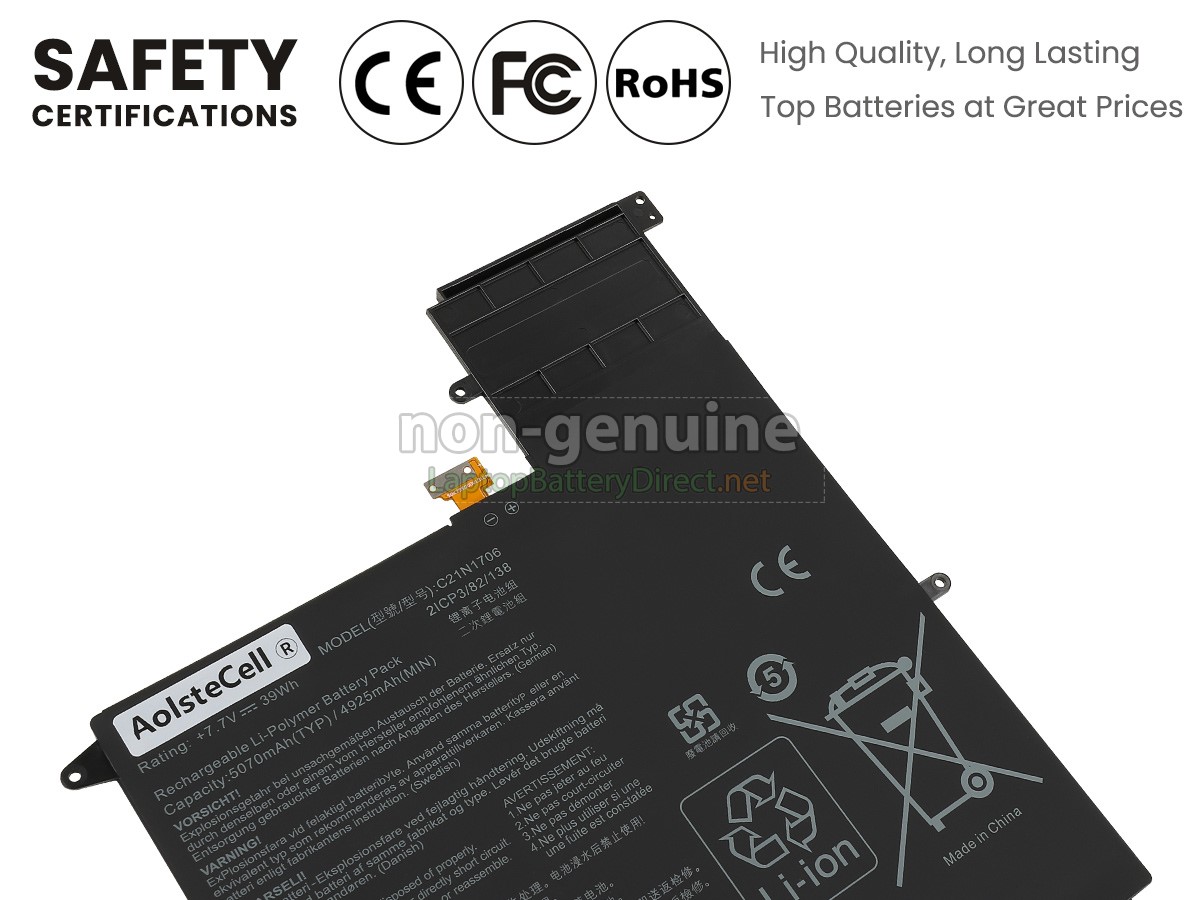 replacement Asus 0B200-02420200 battery