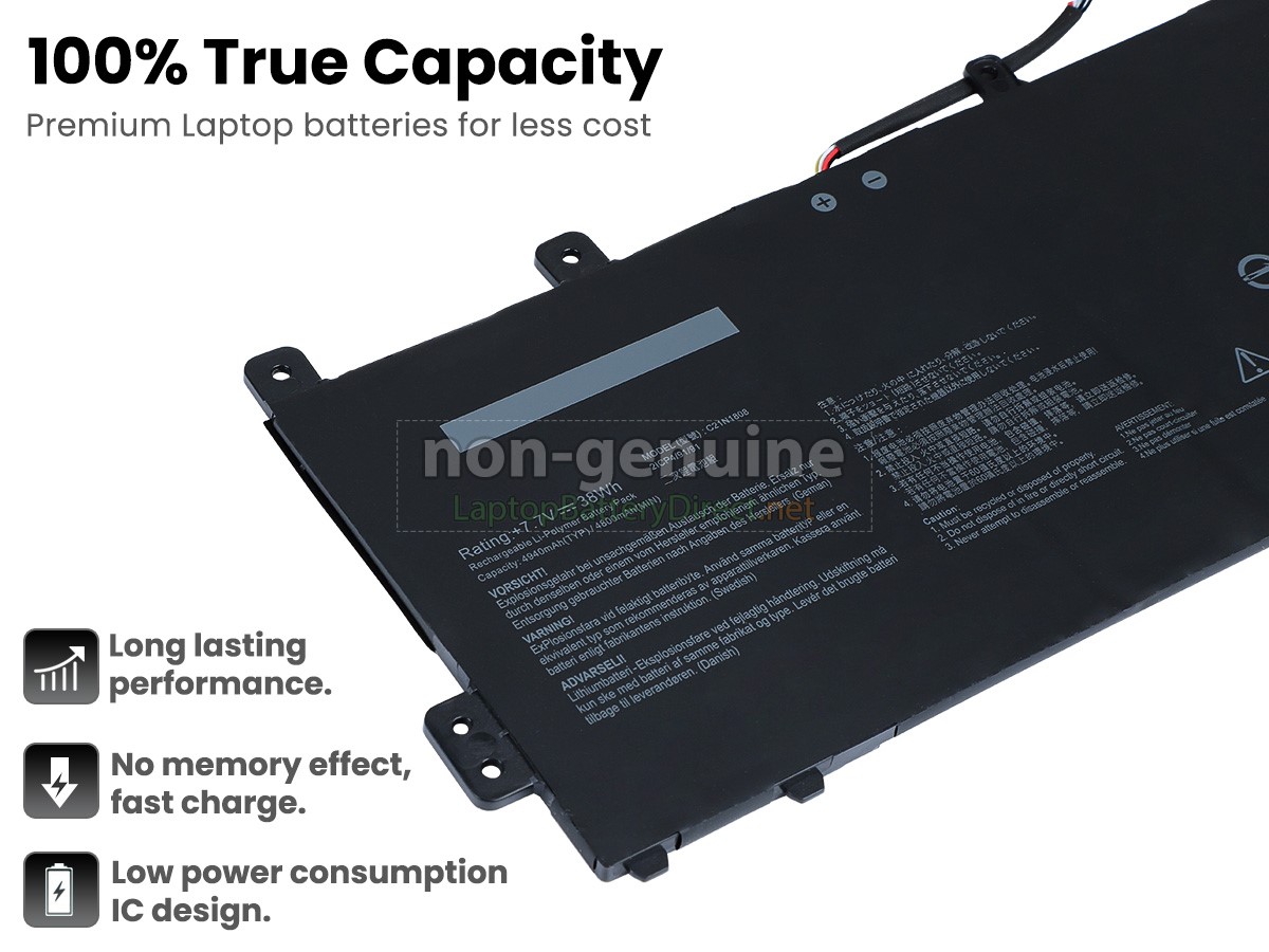 replacement Asus 0B200-03060000 battery