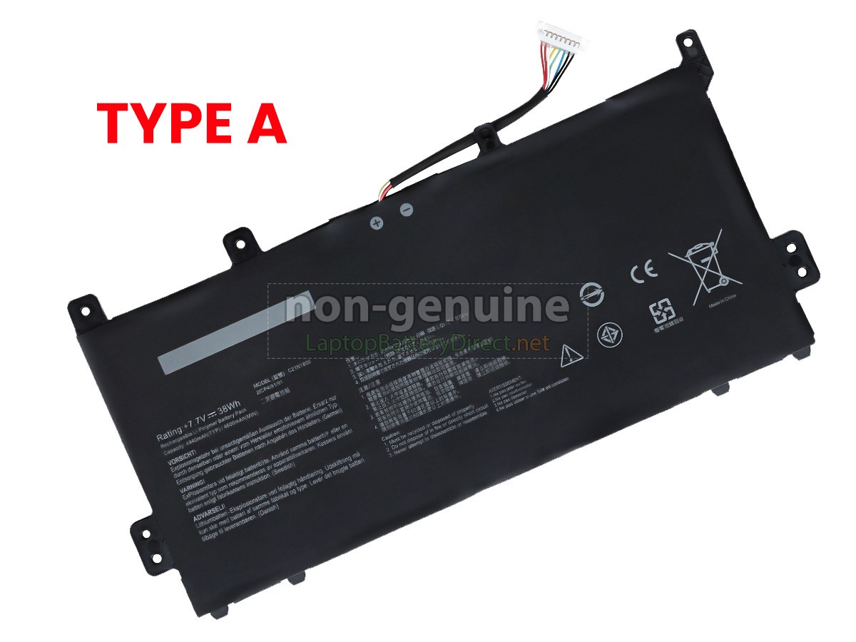 replacement Asus C21N1808(2ICP4/91/91) battery