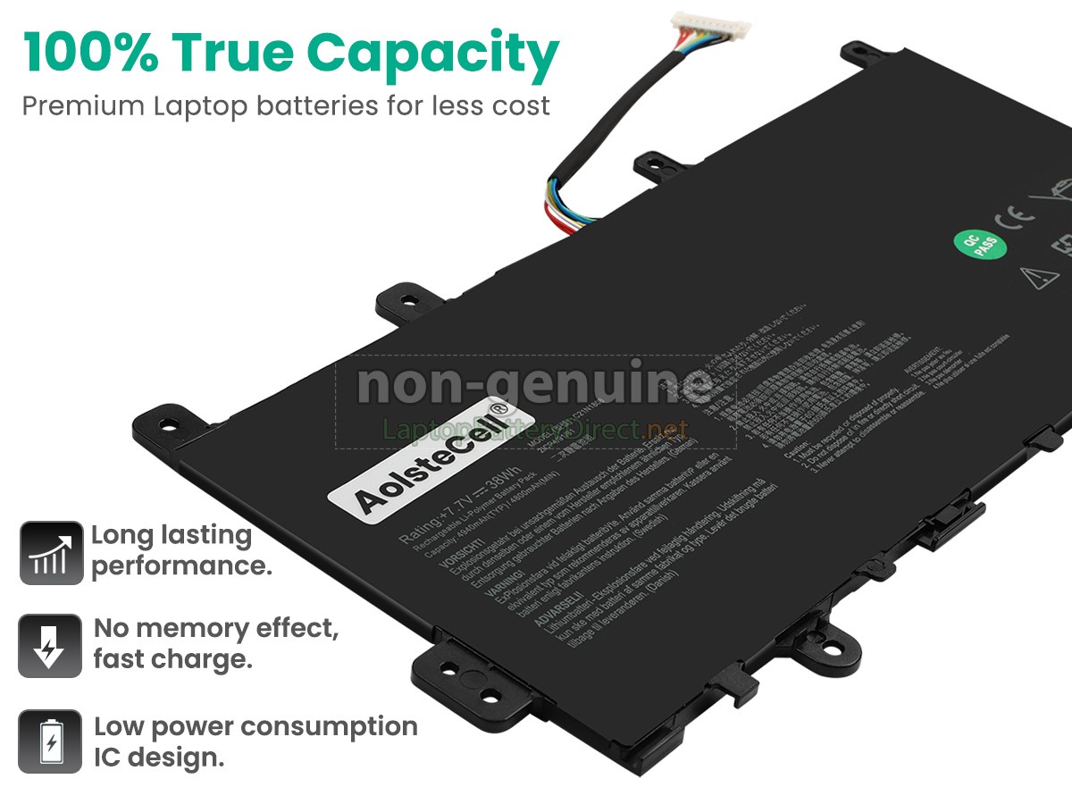 replacement Asus C21N1808(2ICP4/91/91) battery