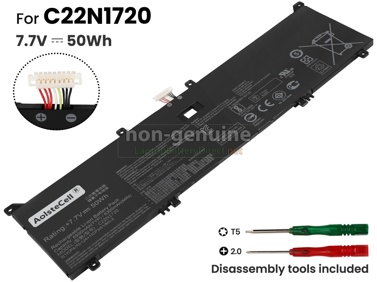 replacement Asus 0B200-02820000 battery