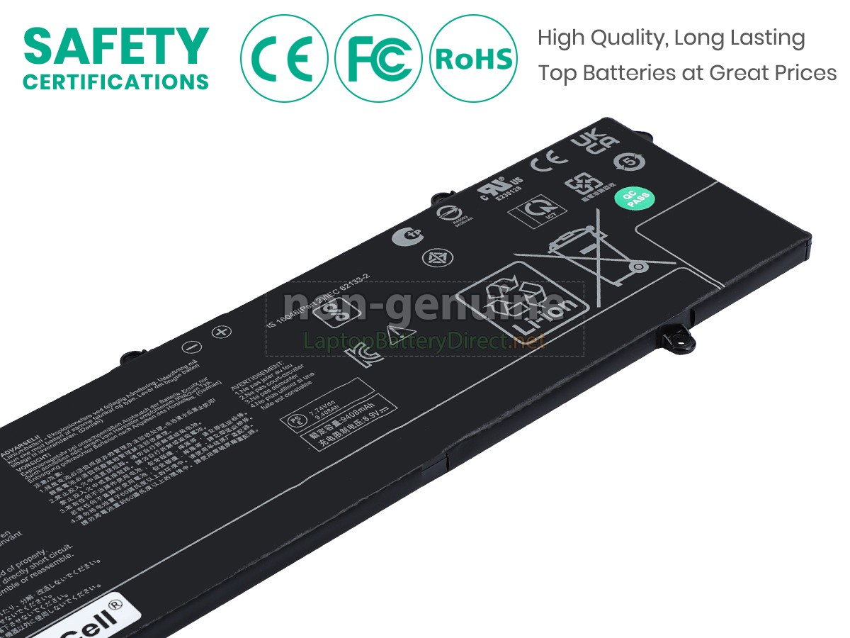 replacement Asus VivoBook S 15 OLED S5507QA-MA051W battery