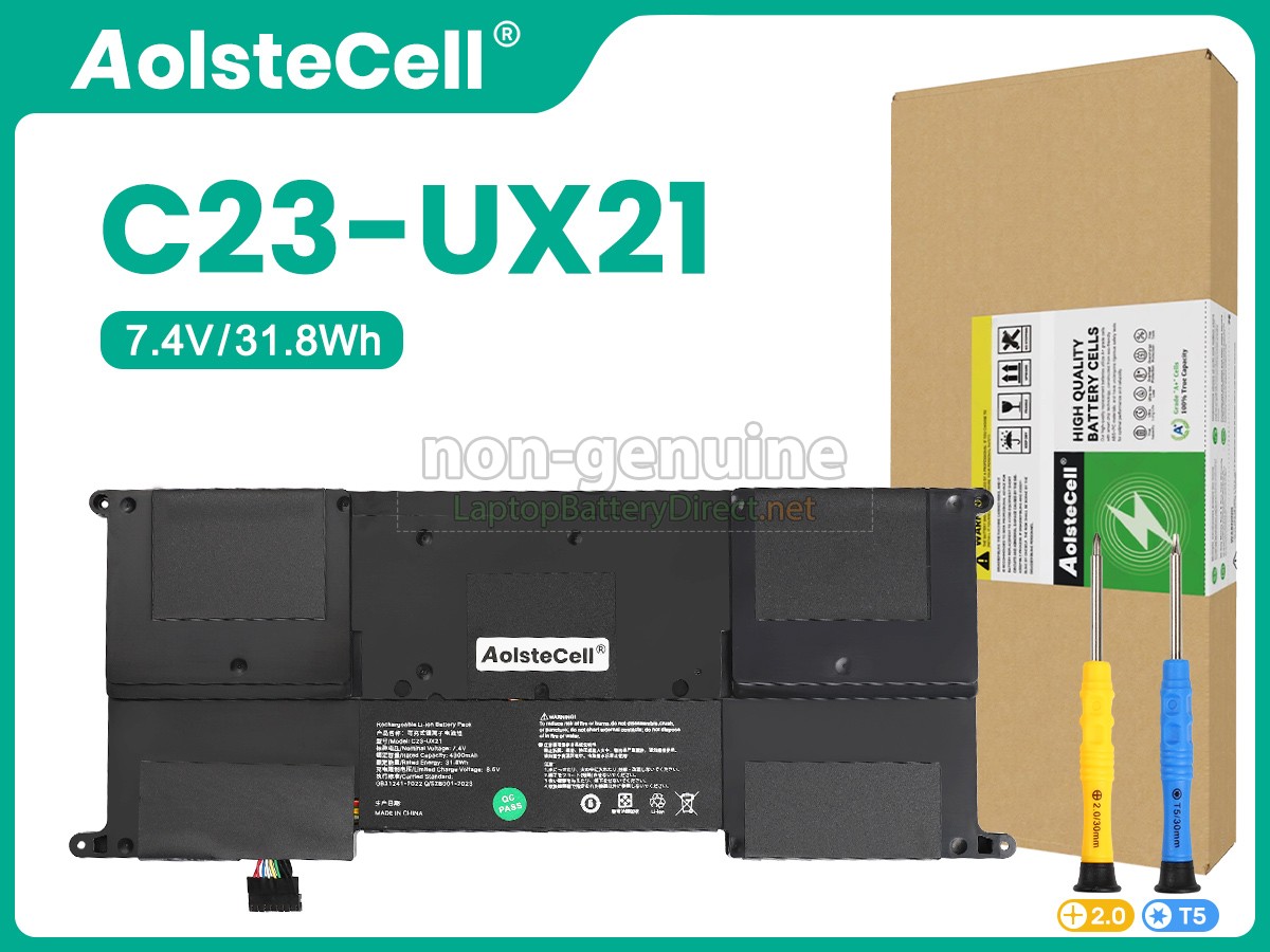 replacement Asus ZenBook UX21E battery