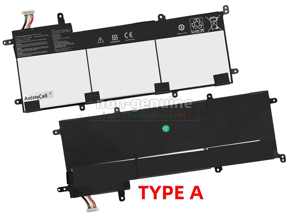 replacement Asus ZenBook UX305UA-6200 battery