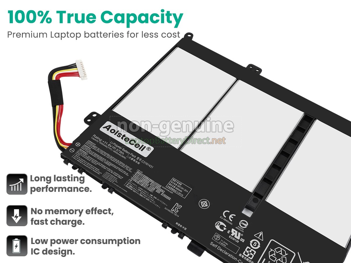 replacement Asus 0B200-01600200 battery