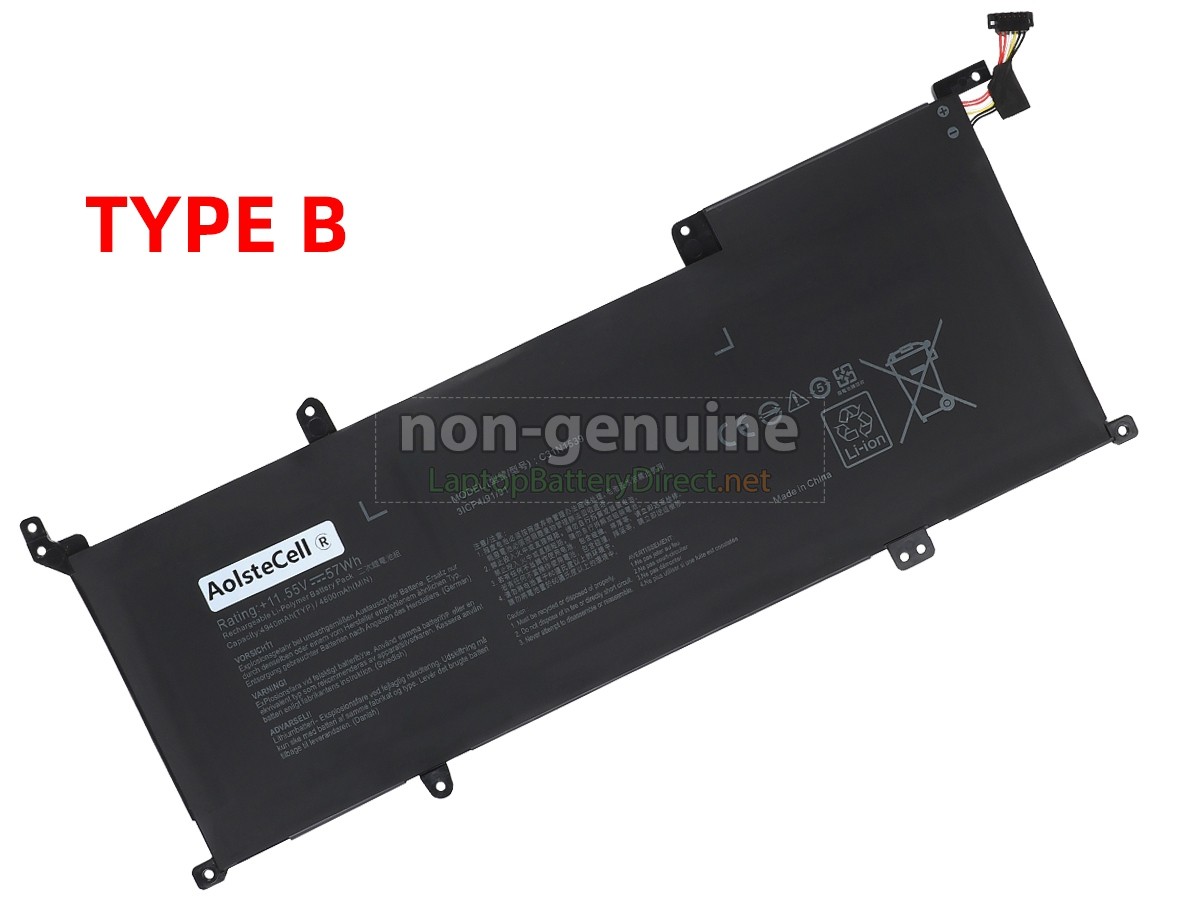 replacement Asus ZenBook UX305UA-6200 battery