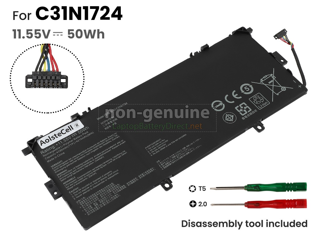 replacement Asus ZenBook 13 UX331UAL-EG080T battery