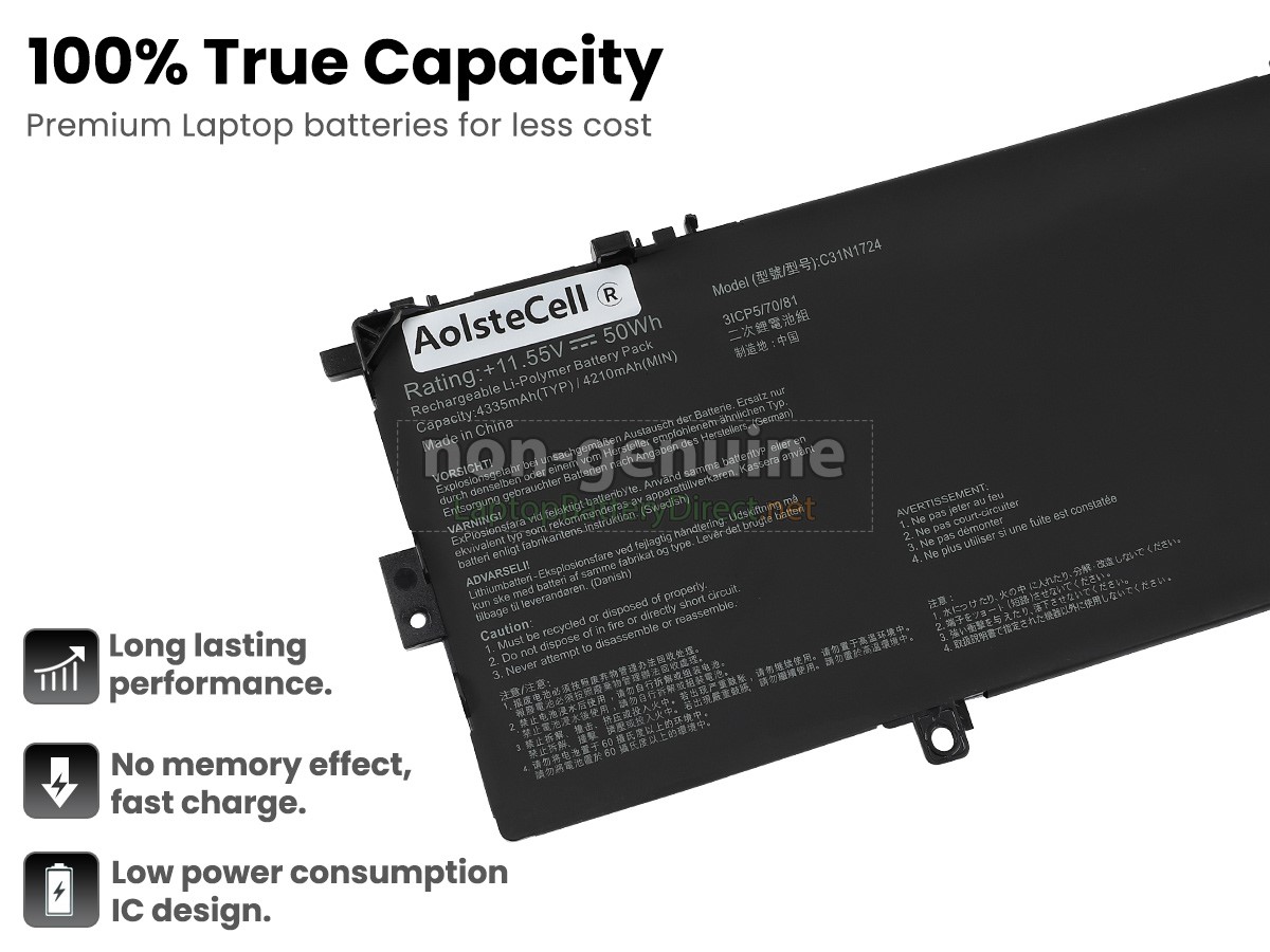 replacement Asus ZenBook 13 UX331UAL-EG080T battery