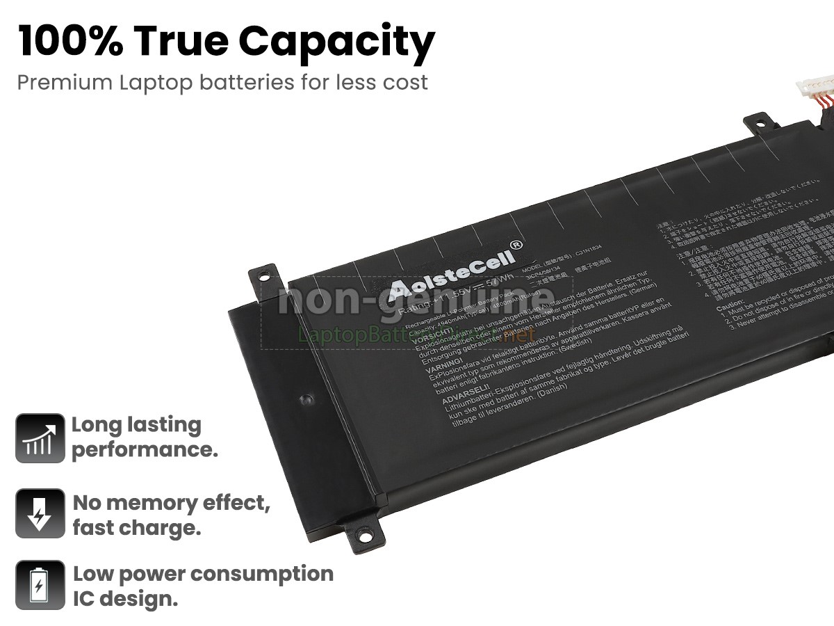 replacement Asus C31N1834 battery