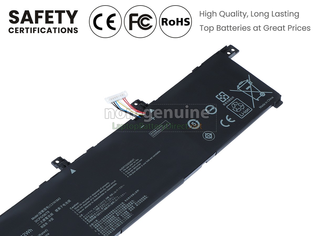 replacement Asus VivoBook S14 S432FL-AM051T battery