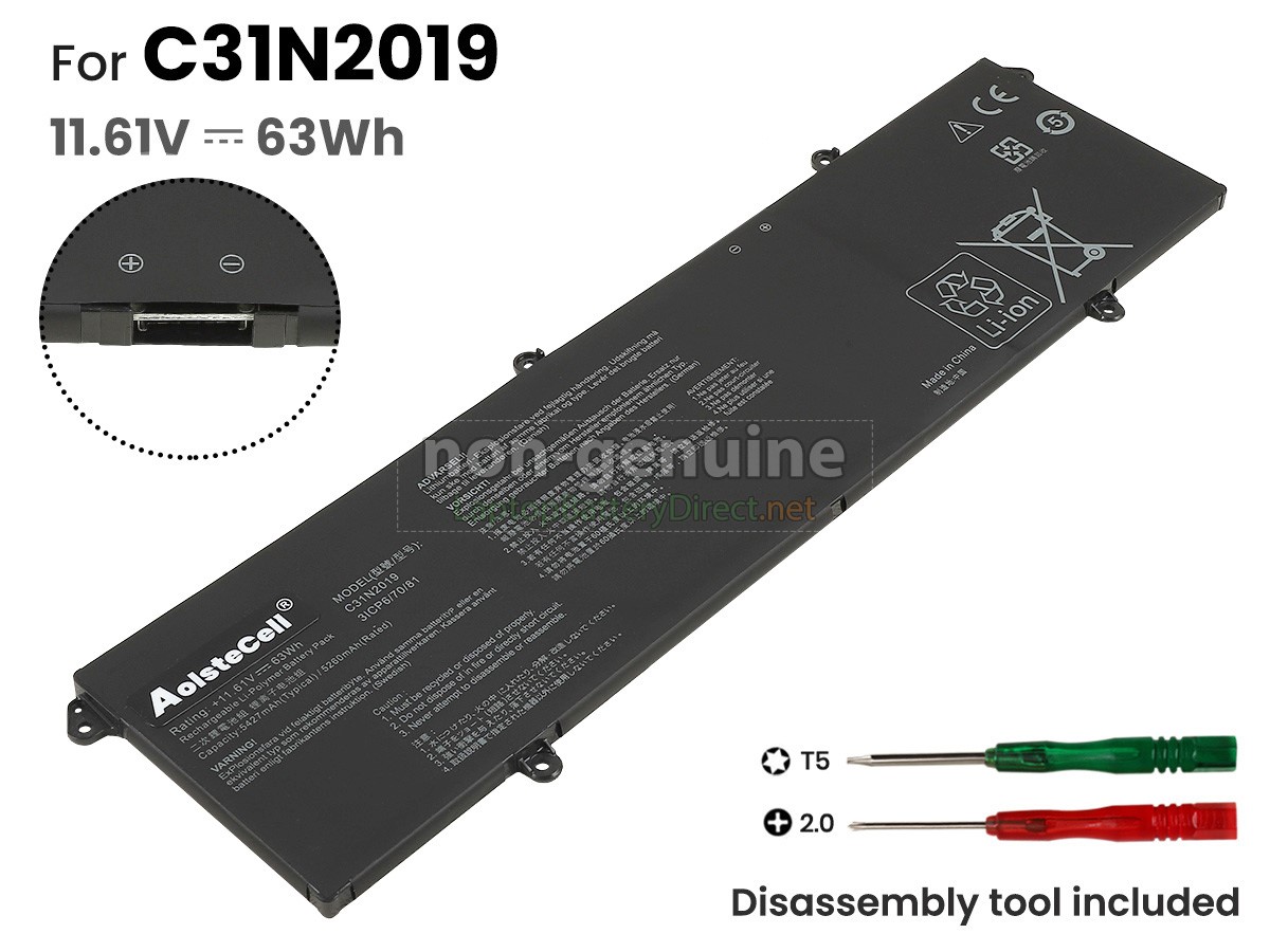 High Quality Asus VivoBook Pro 14 OLED M6400QH Replacement Battery