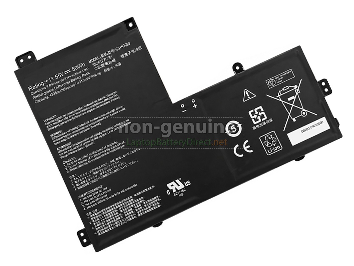 replacement Asus C31N2020 battery