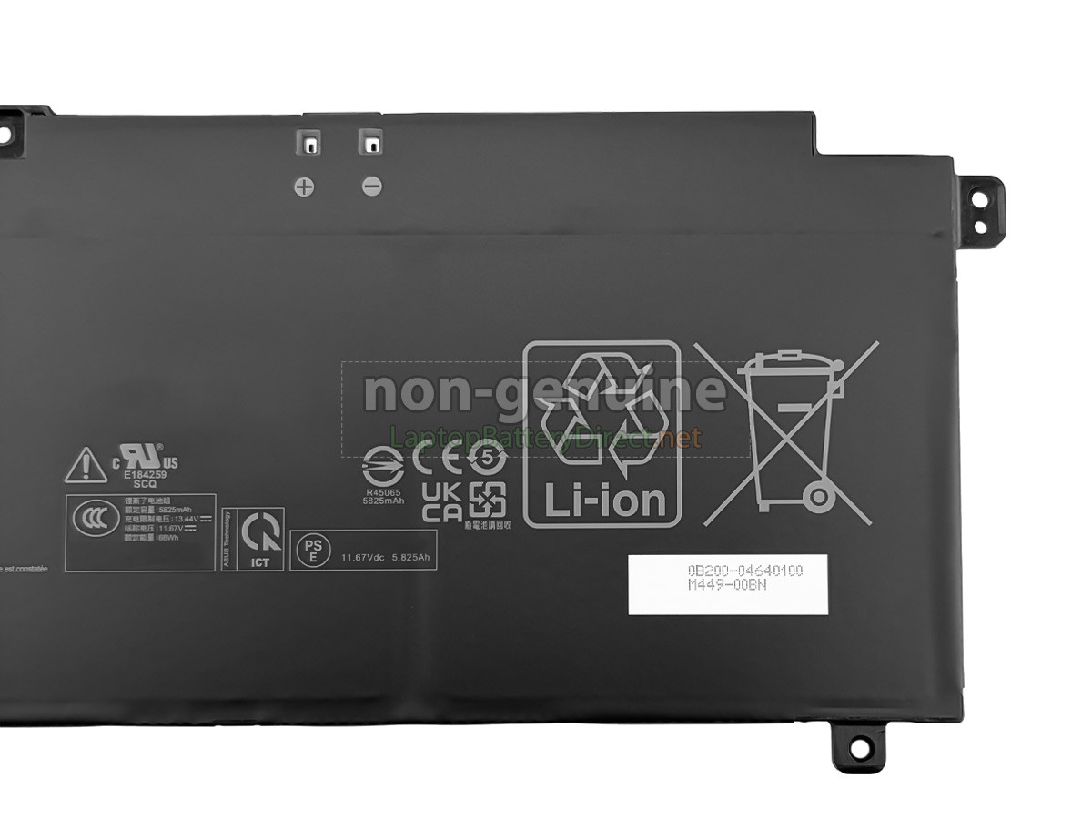 replacement Asus VivoBook S14 S3407VA battery
