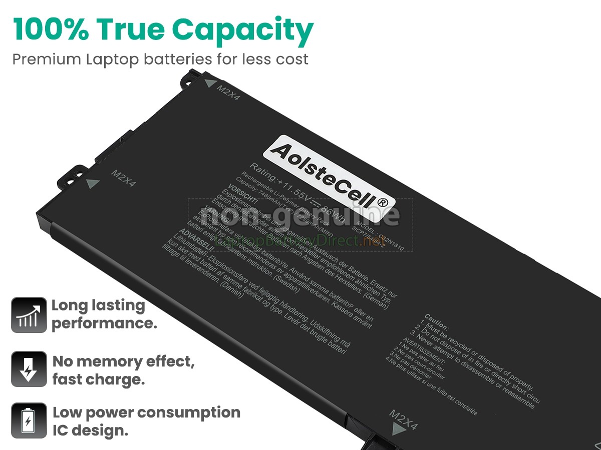replacement Asus ZenBook Q536FDX battery