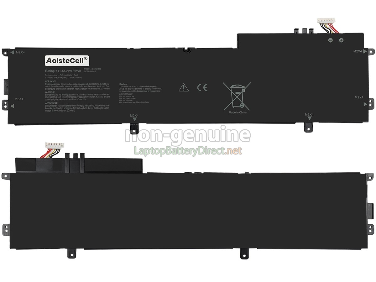 replacement Asus ZenBook Q536FDX battery