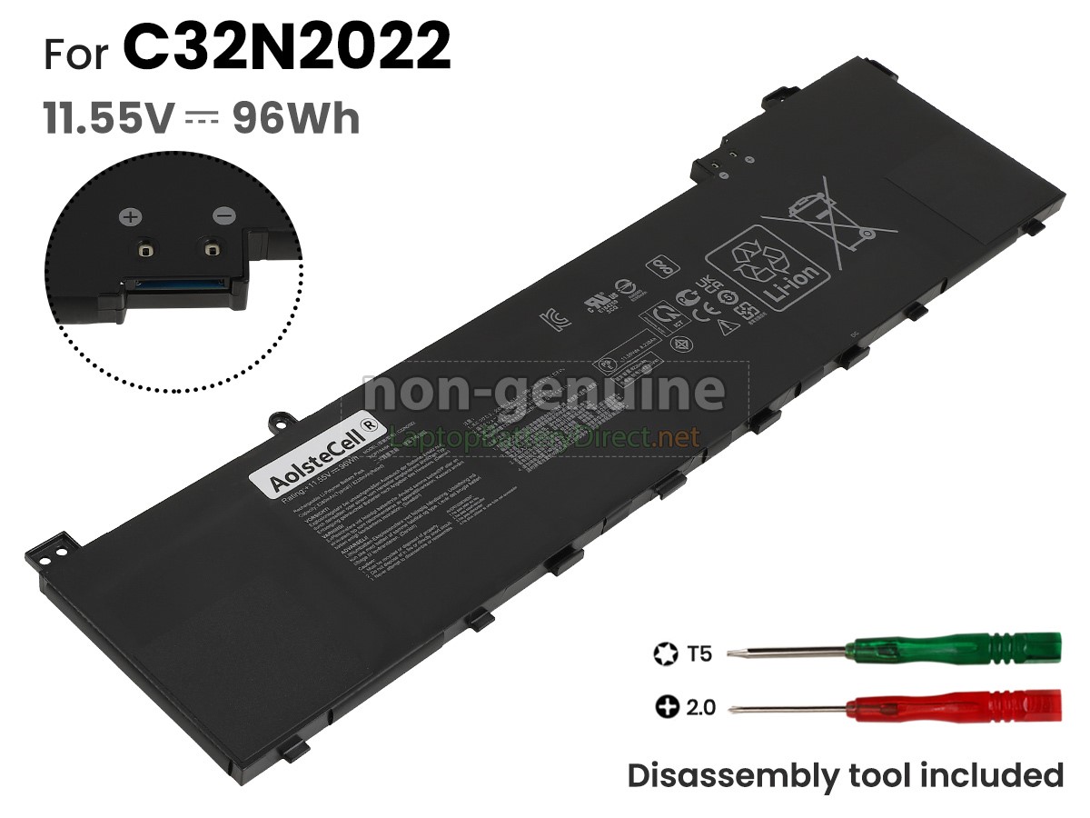 replacement Asus 0B200-04040000 battery