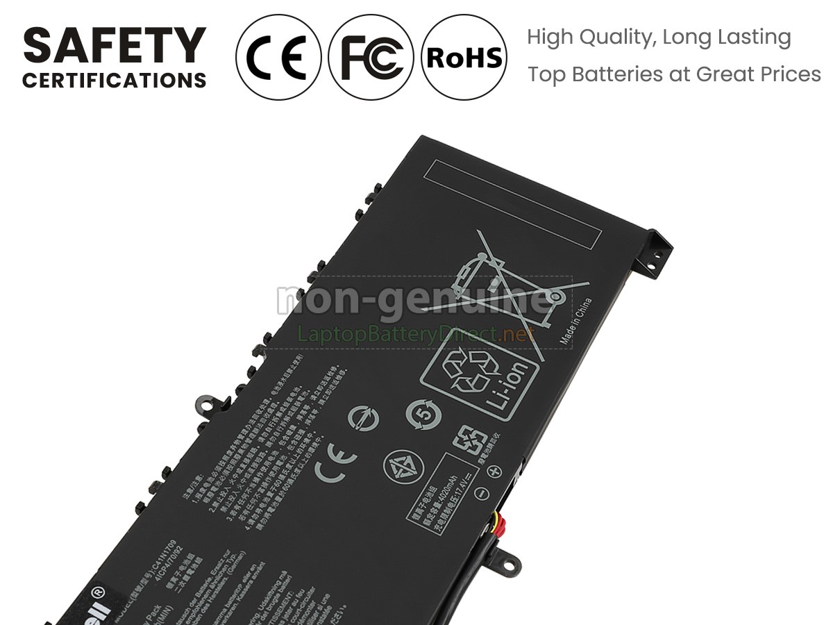 replacement Asus C41N1709 battery