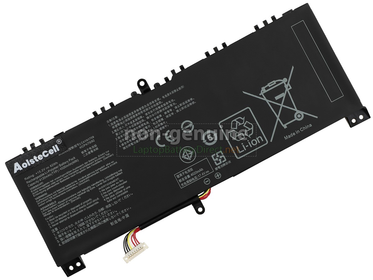 replacement Asus C41N1709 battery