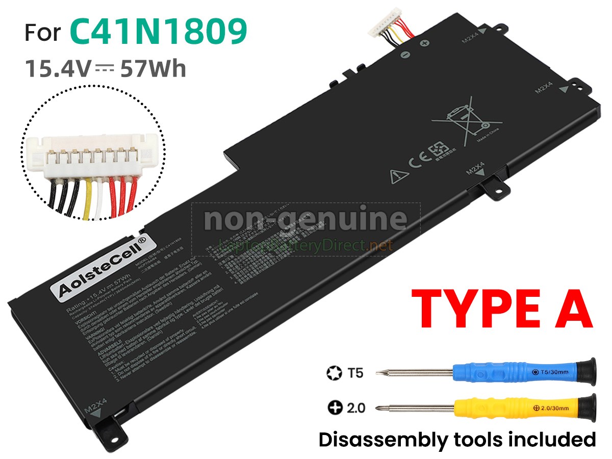 replacement Asus ZenBook Q536FDX battery