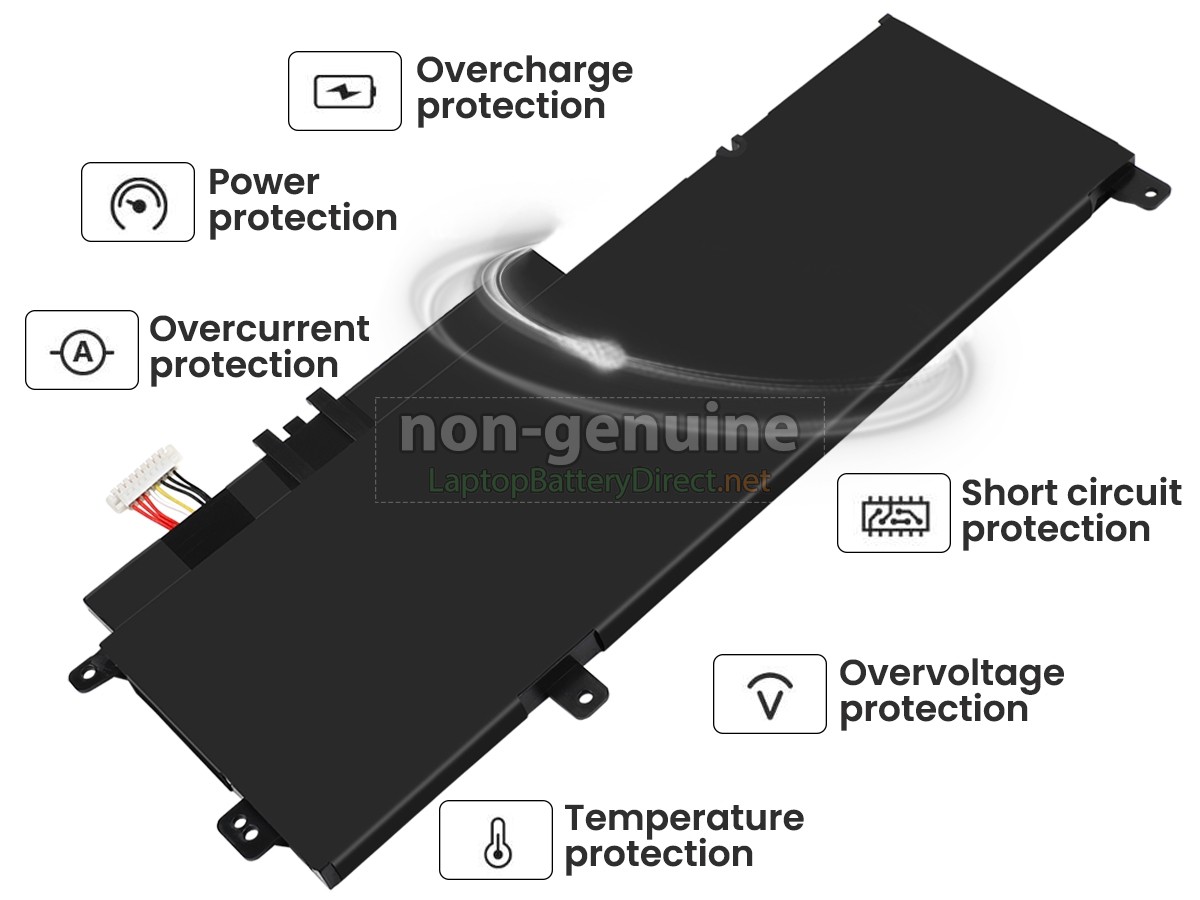 replacement Asus ZenBook Q536FDX battery