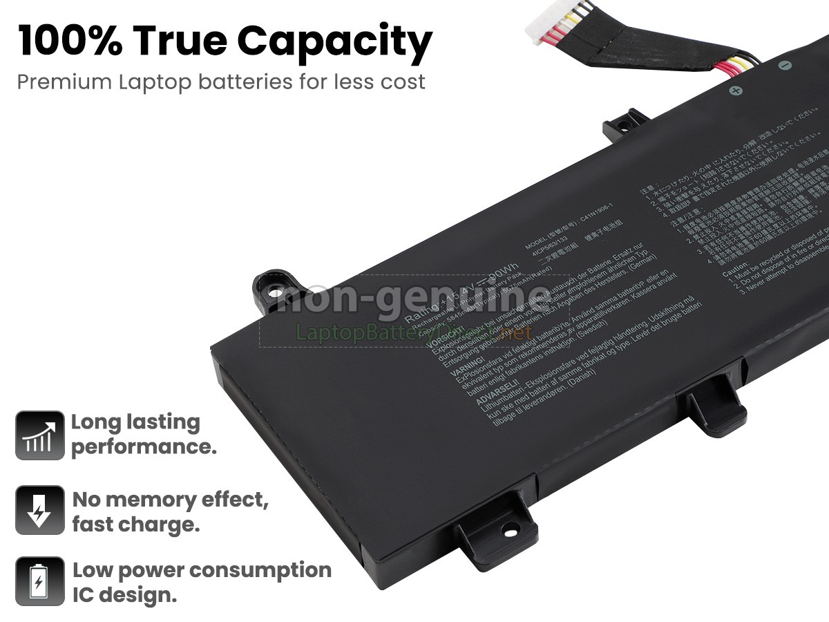 replacement Asus FA706QR battery