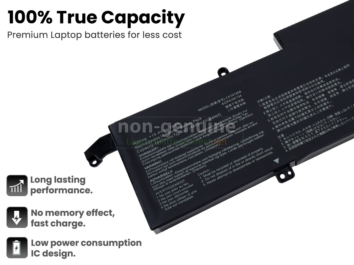 replacement Asus Rog ZEPHYRUS PX401IV battery