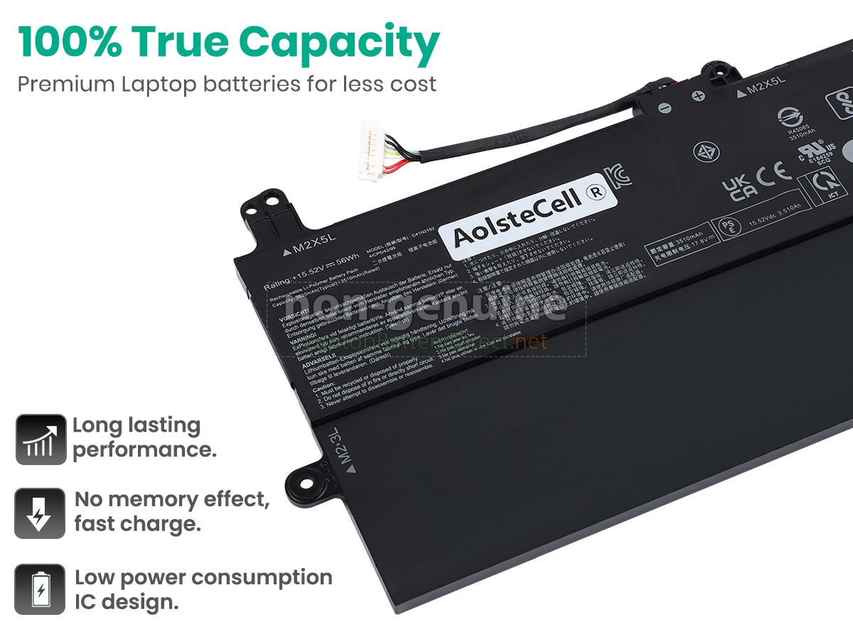 replacement Asus C41N2102-1 battery