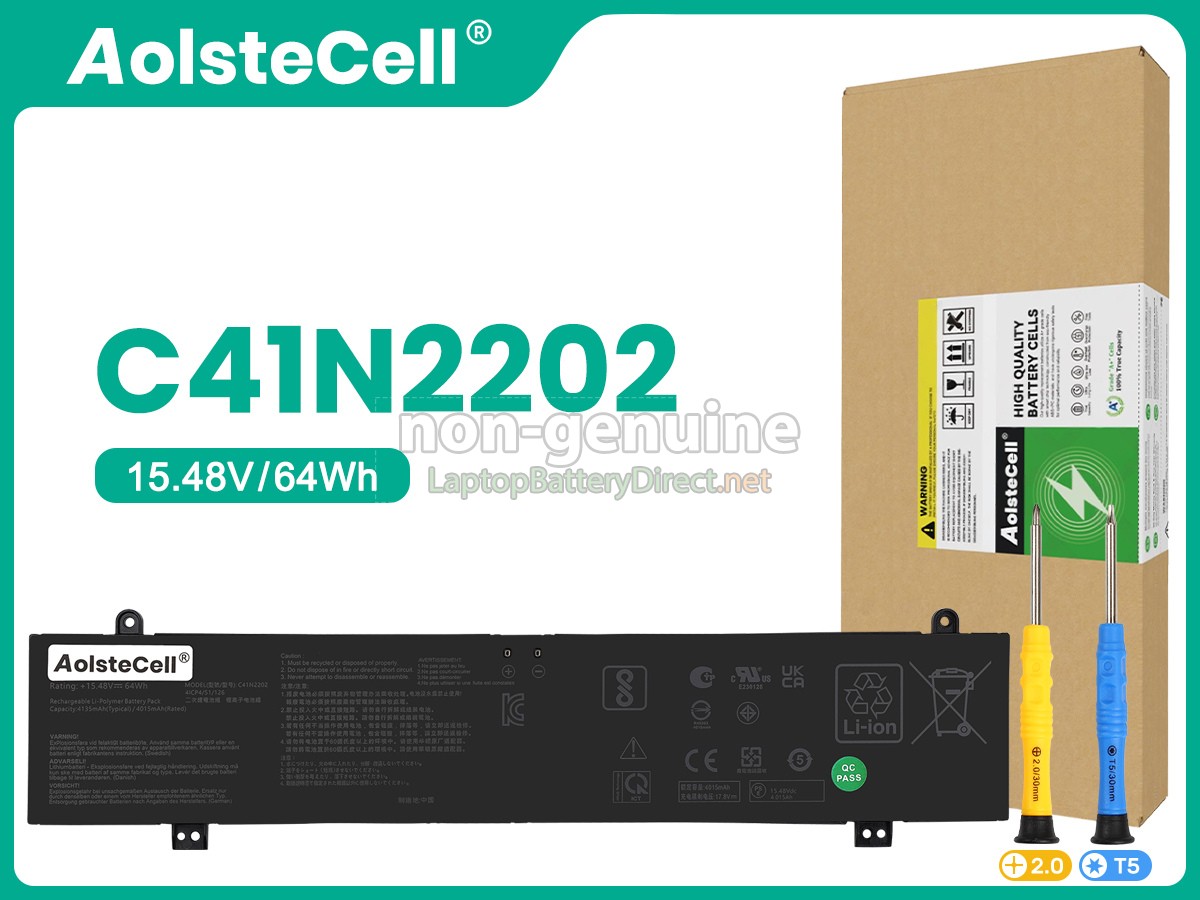replacement Asus C41N2202 battery