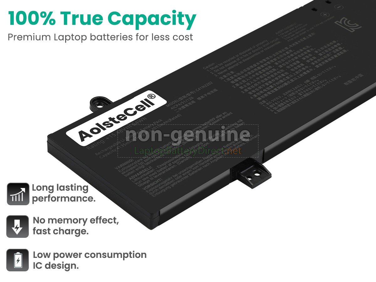 replacement Asus C41N2202 battery