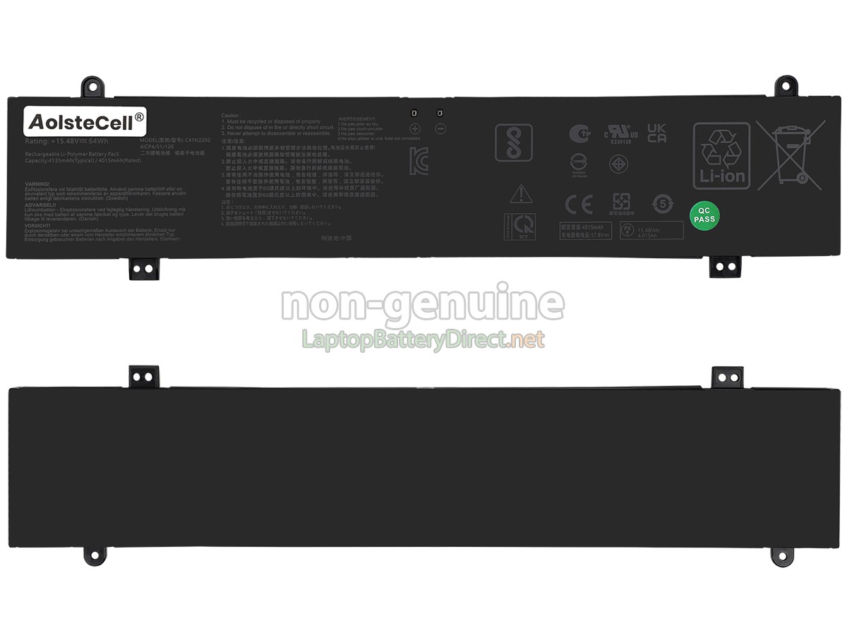 replacement Asus C41N2202 battery