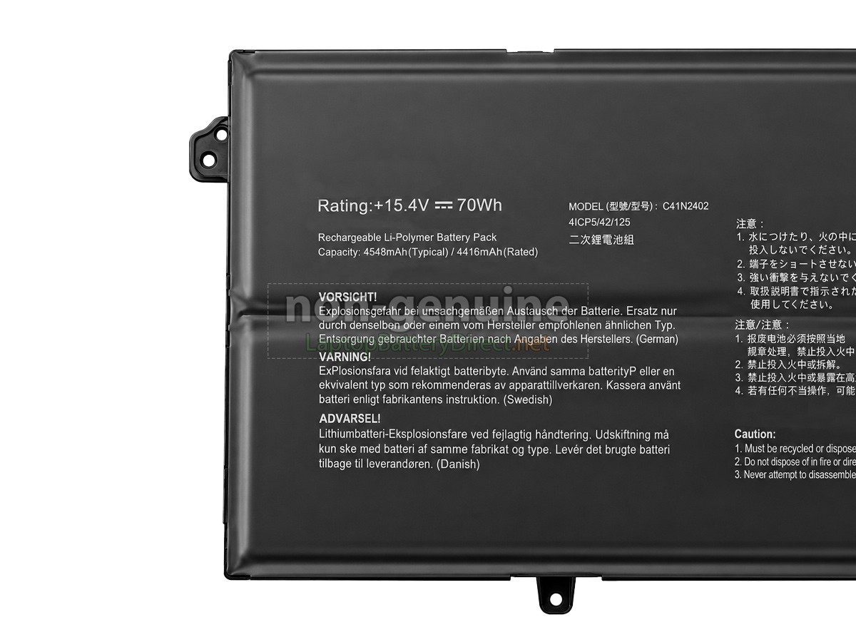replacement Asus VivoBook S14 S3407VA battery
