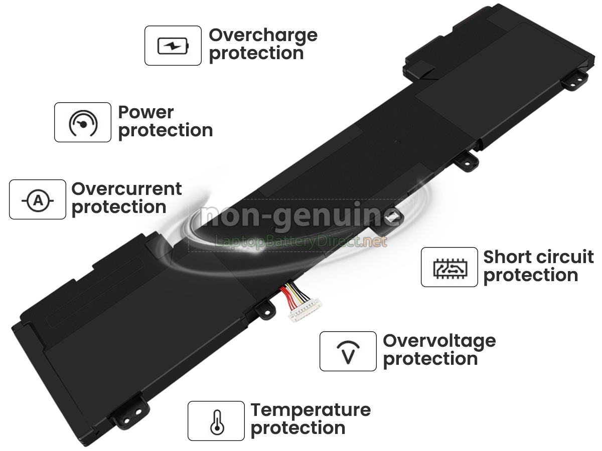 replacement Asus ZenBook Pro UX550VE-DB71T battery