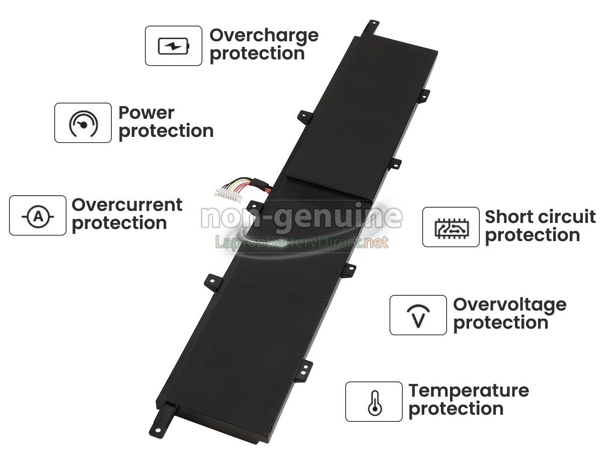 replacement Asus ZenBook Pro DUO 15 UX582HS-H2025W battery