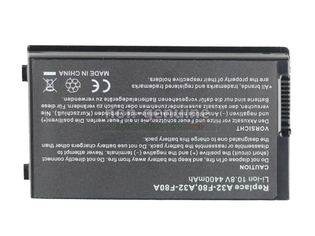 replacement Asus X61Z battery