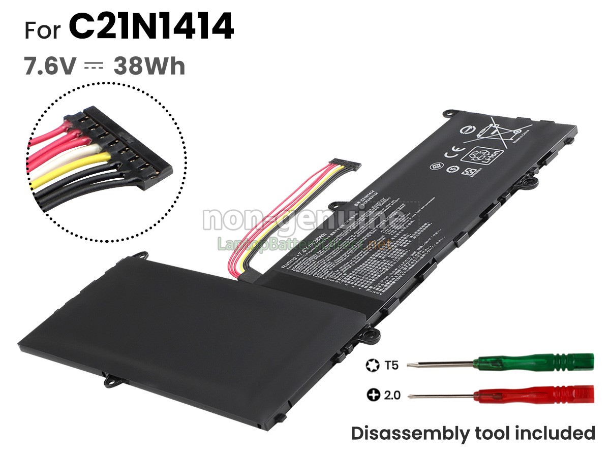 replacement Asus EeeBook X205 battery