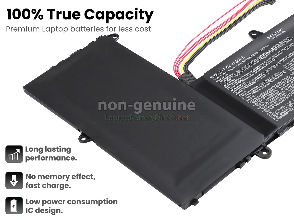 replacement Asus EeeBook X205 battery