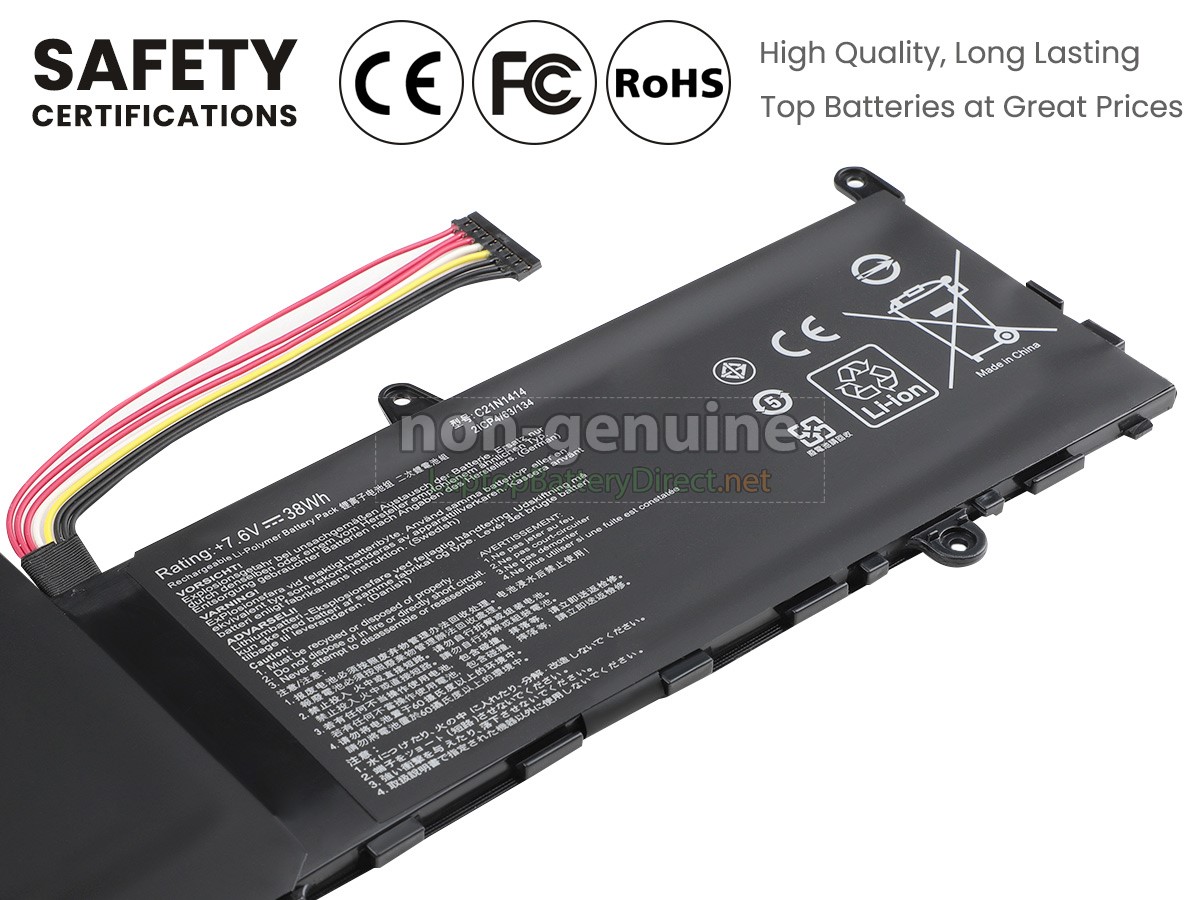 replacement Asus EeeBook X205 battery