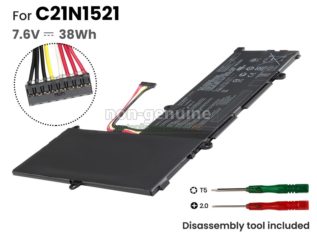 replacement Asus C21N1521 battery