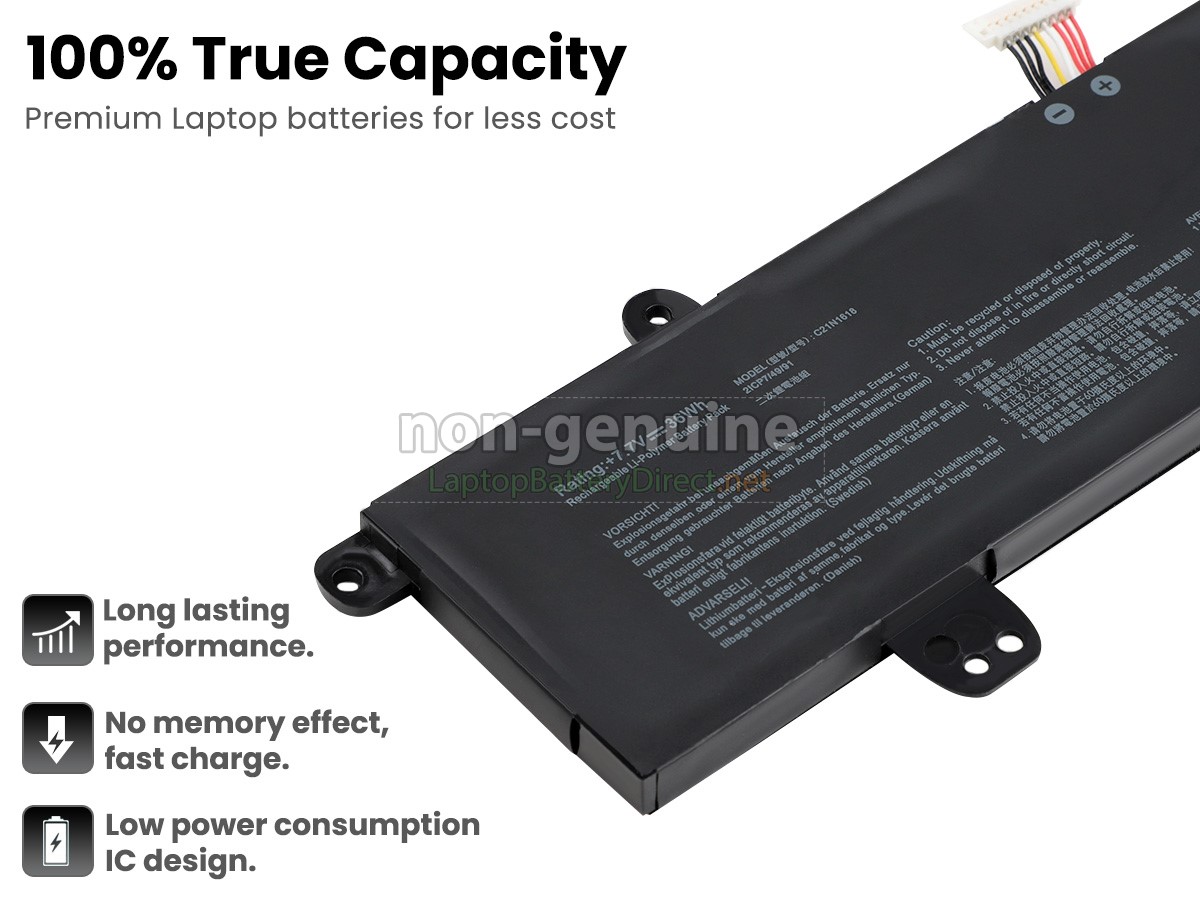 replacement Asus 0B200-01400600 battery