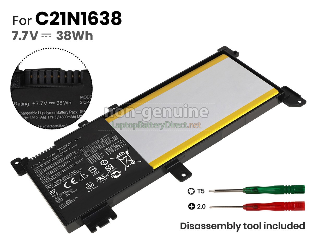replacement Asus ZenBook X442UR battery