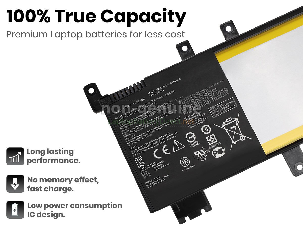 replacement Asus ZenBook X442UR battery