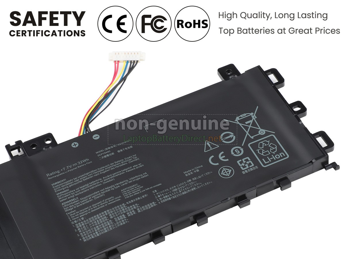 replacement Asus VivoBook 15 X515EA-EJ910T battery