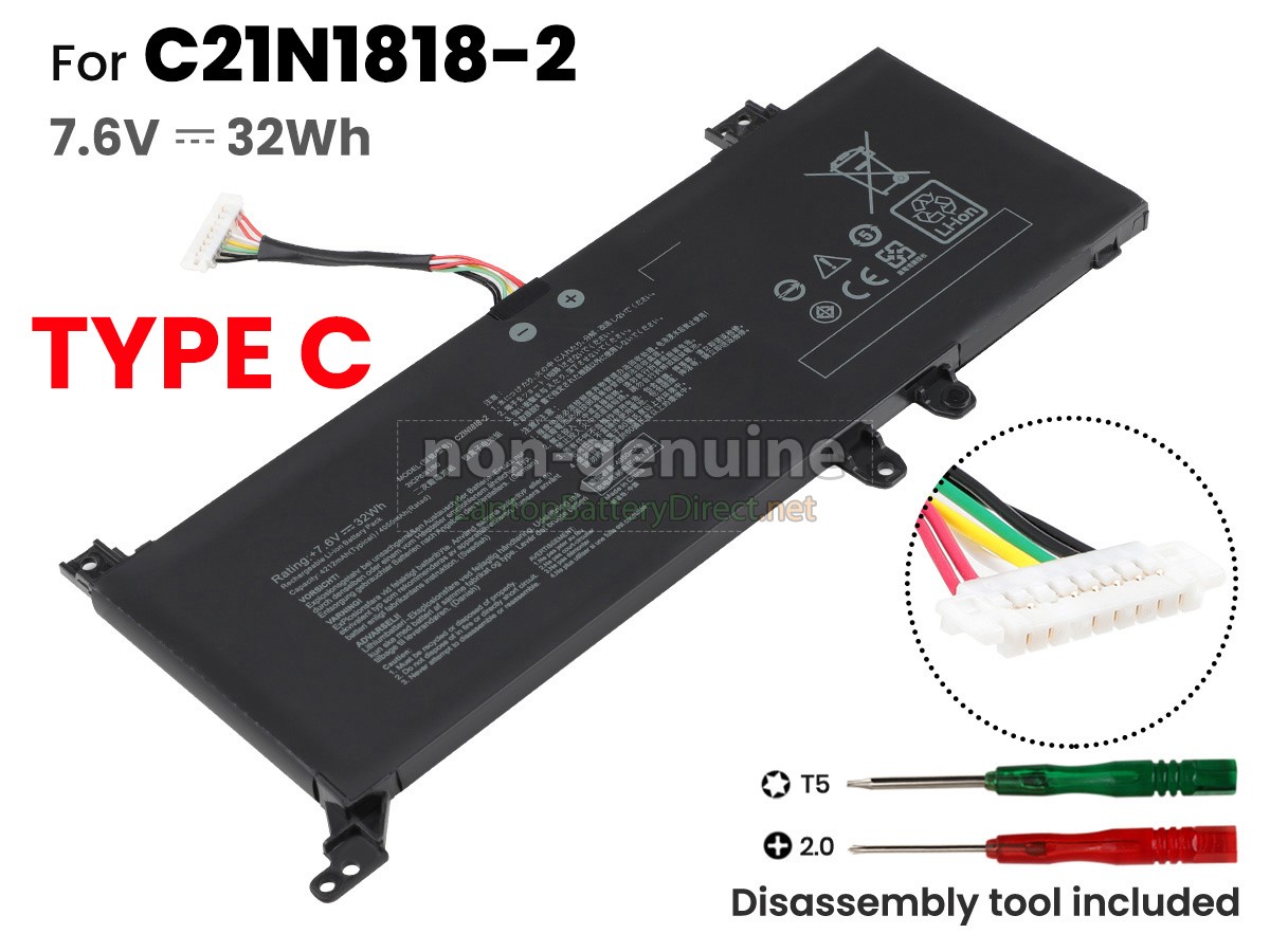replacement Asus VivoBook 15 X515EA-EJ910T battery