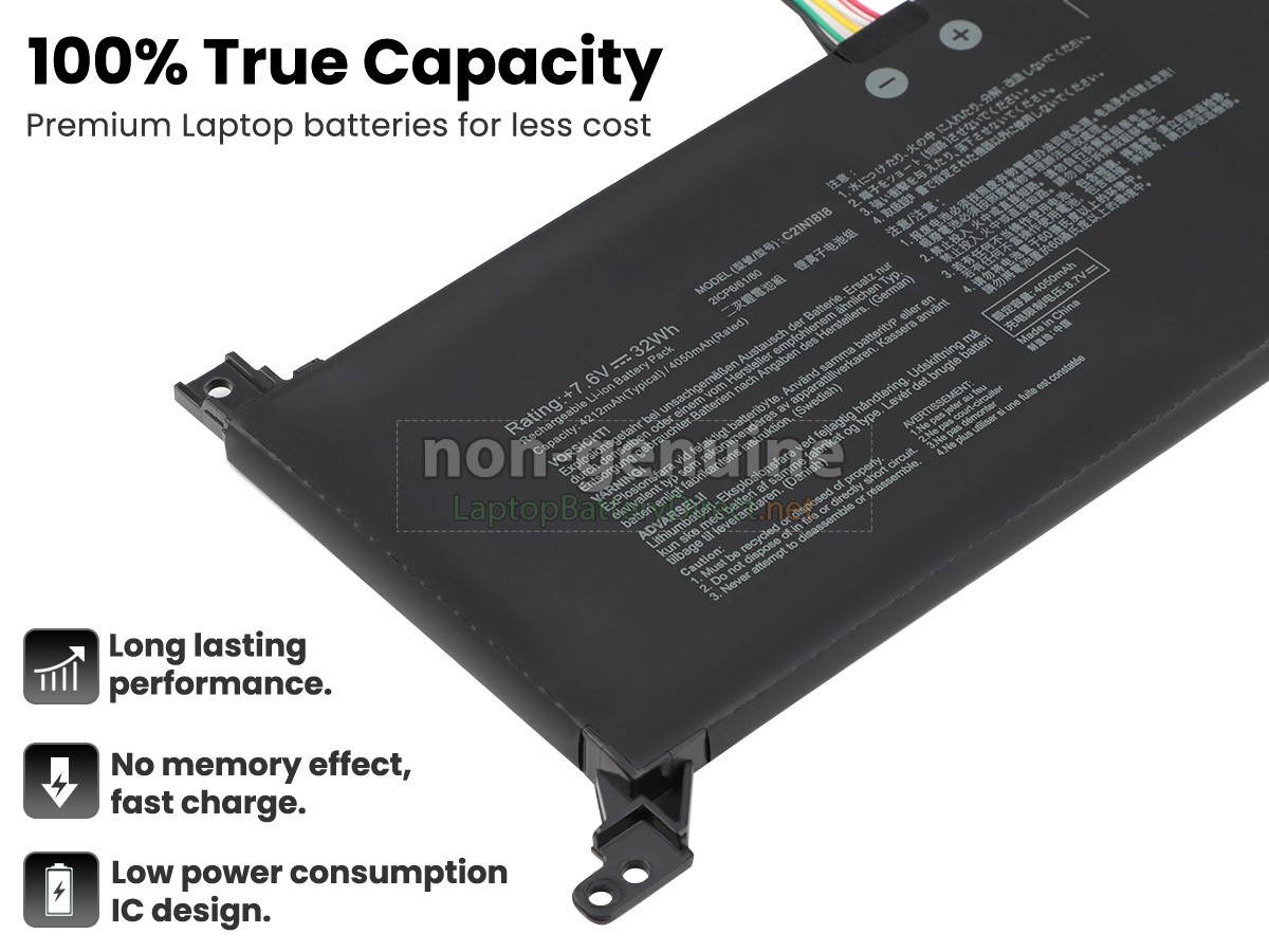 replacement Asus VivoBook 15 X515EA-EJ910T battery