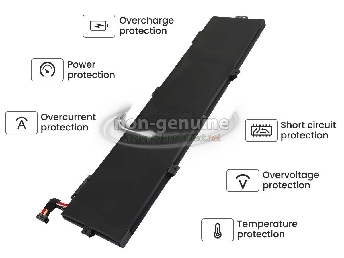 replacement Asus Rog G701VIK-77D08SB1 battery